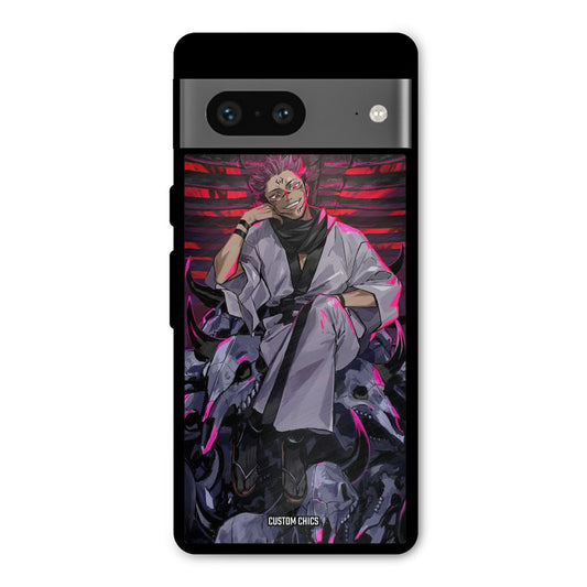 Curse King Google Pixel 7 Mobile Back Cover - Anime PrintShield Case