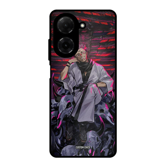 Curse King Poco C71 Mobile Back Cover - Anime PrintShield Case