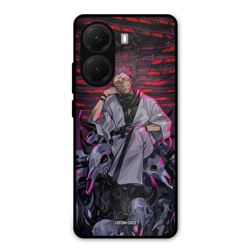 Curse King Poco X7 Pro Mobile Back Cover - Anime PrintShield Case