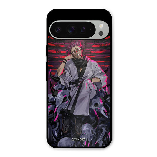 Curse King Google Pixel 9 Pro XL Mobile Back Cover - Anime PrintShield Case