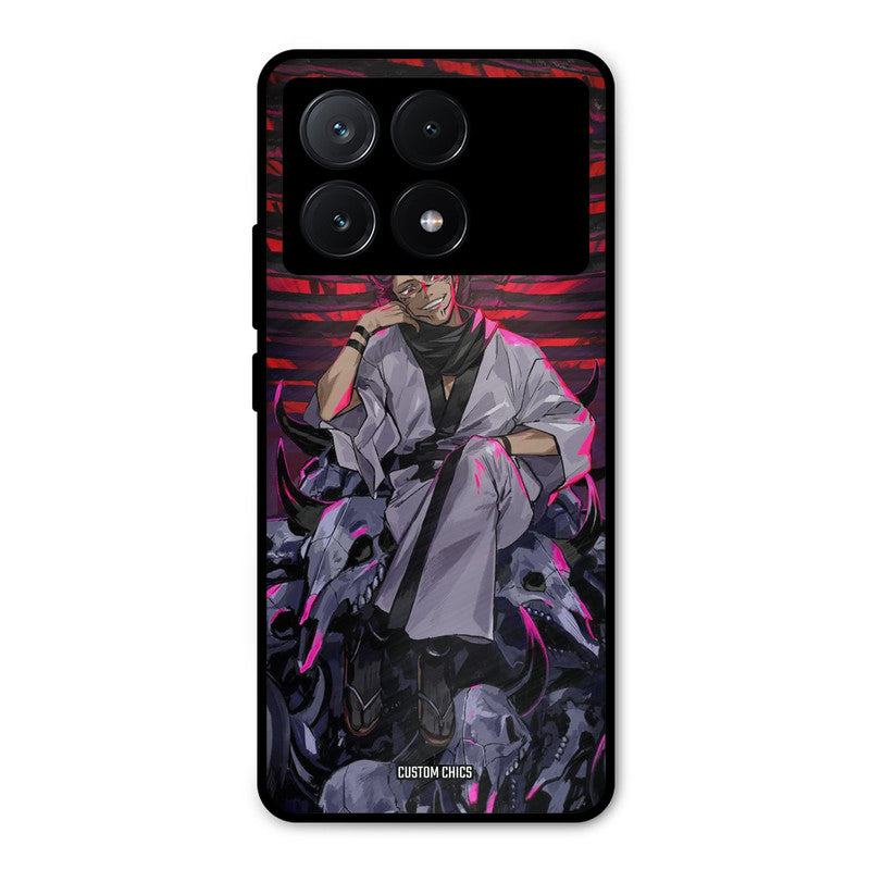 Curse King Poco X6 Pro Mobile Back Cover - Anime PrintShield Case