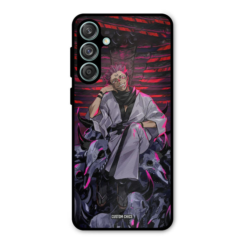 Curse King Samsung Galaxy M55 5G Mobile Back Cover - Anime PrintShield Case