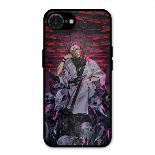 Curse King iPhone 16e Mobile Back Cover - Anime PrintShield Case