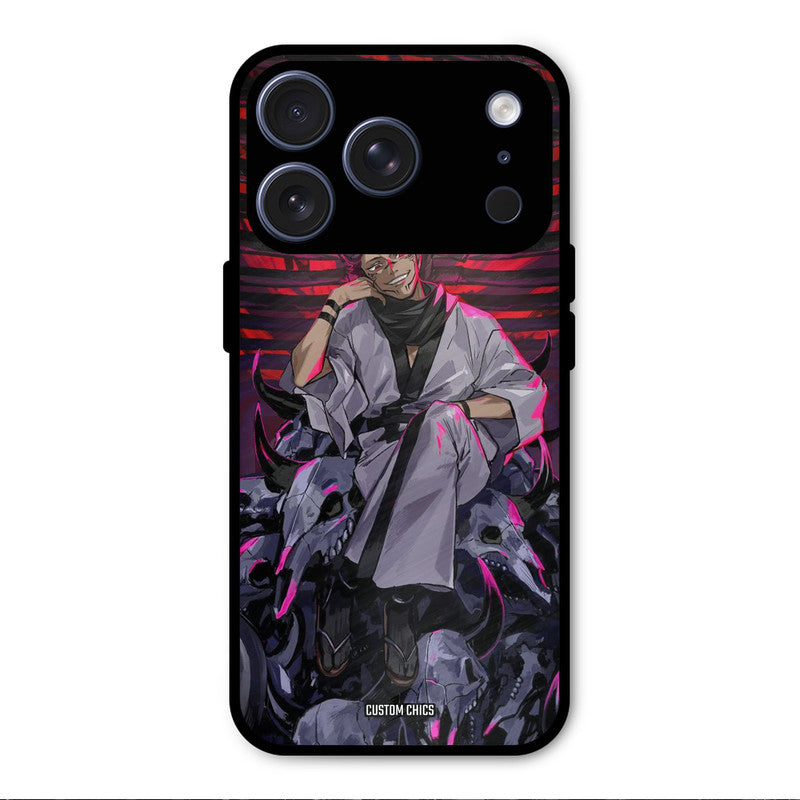 Curse King iPhone 17 Pro Max Mobile Back Cover - Anime PrintShield Case