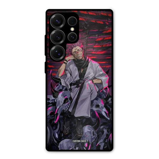 Curse King Samsung Galaxy S25 Ultra Mobile Back Cover - Anime PrintShield Case