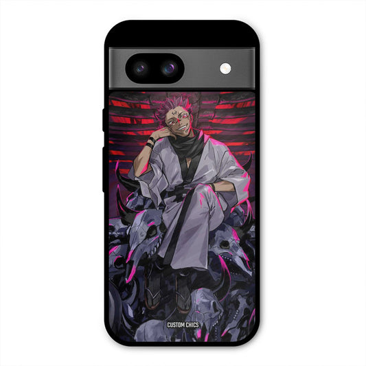 Curse King Google Pixel 8a Mobile Back Cover - Anime PrintShield Case