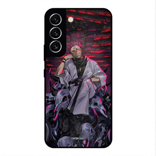 Curse King Samsung Galaxy S22 Mobile Back Cover - Anime PrintShield Case