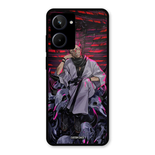 Curse King Realme 10 Mobile Back Cover - Anime PrintShield Case