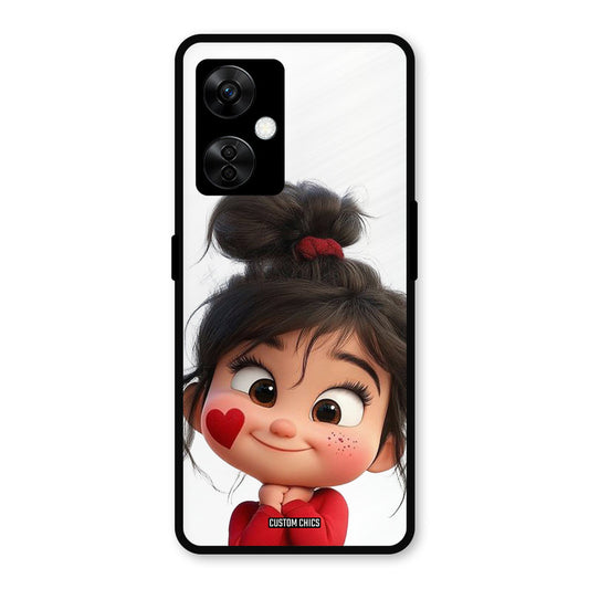 Cute Baby Girl OnePlus Nord CE 3 Lite Mobile Back Cover - Cute PrintShield Case