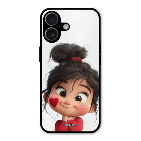 Cute Baby Girl iPhone 17 Mobile Back Cover - Cute PrintShield Case