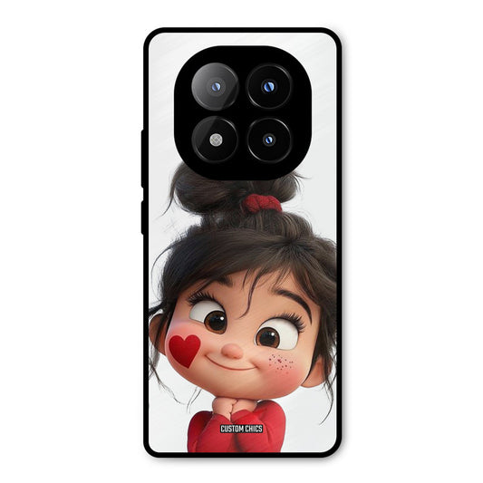 Cute Baby Girl Redmi Note 14 Pro Plus 5G Mobile Back Cover - Cute PrintShield Case