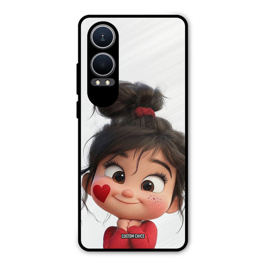 Cute Baby Girl Oneplus Nord CE4 Lite Mobile Back Cover - Cute PrintShield Case