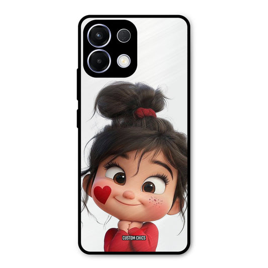 Cute Baby Girl Oppo K13 5G Mobile Back Cover - Cute PrintShield Case