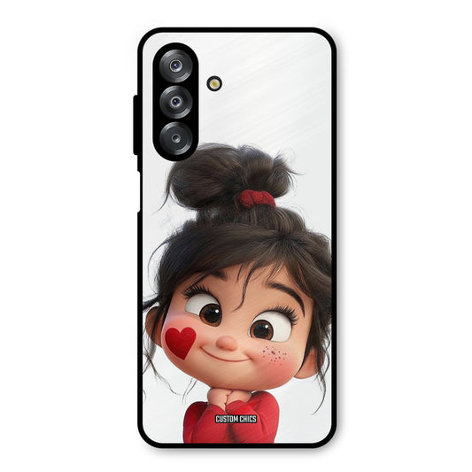 Cute Baby Girl Samsung Galaxy A26 Mobile Back Cover - Cute PrintShield Case