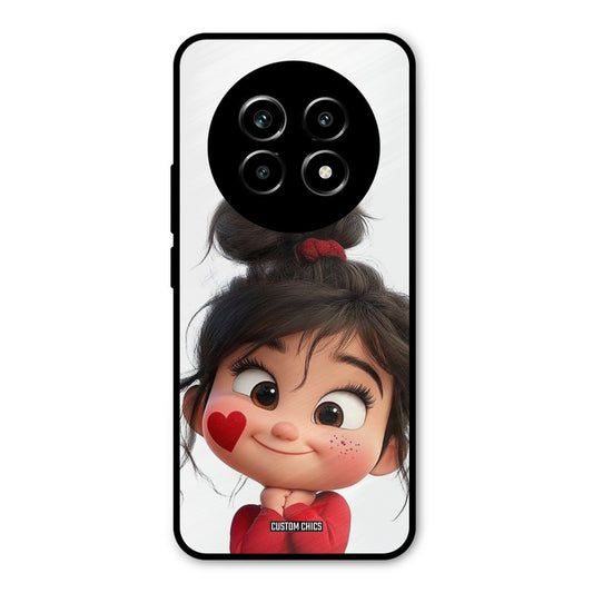 Cute Baby Girl Realme 13 Pro Mobile Back Cover - Cute PrintShield Case