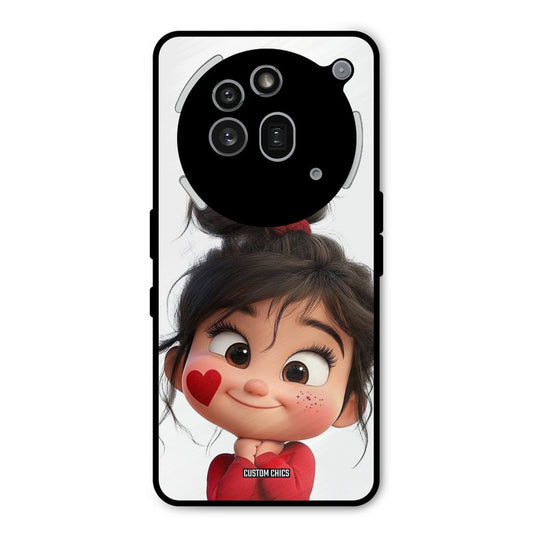 Cute Baby Girl Nothing Phone 3A Pro Mobile Back Cover - Cute PrintShield Case