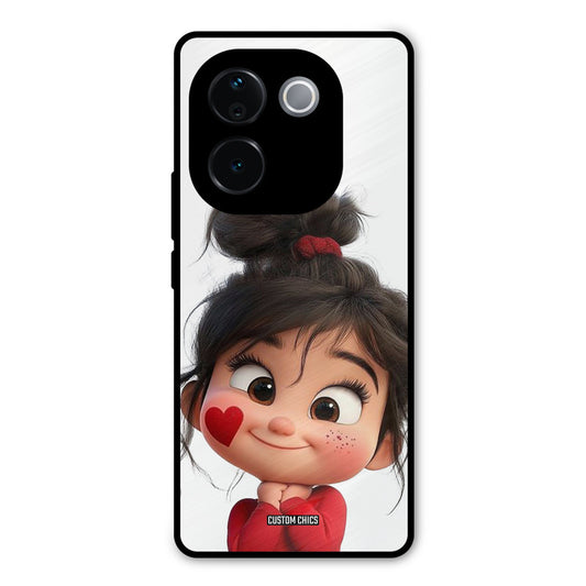 Cute Baby Girl iQOO Z9s Pro Mobile Back Cover - Cute PrintShield Case