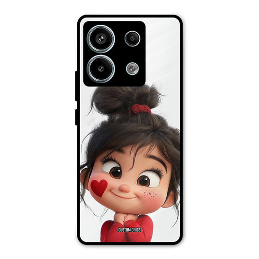 Cute Baby Girl Redmi Note 13 Pro 5G Mobile Back Cover - Cute PrintShield Case