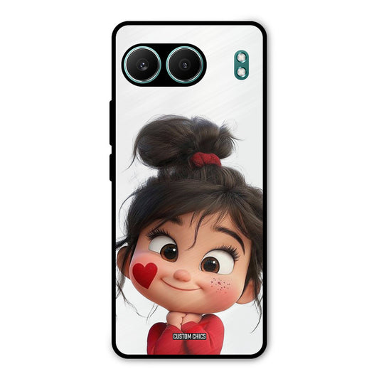 Cute Baby Girl OnePlus Nord 4 Mobile Back Cover - Cute PrintShield Case