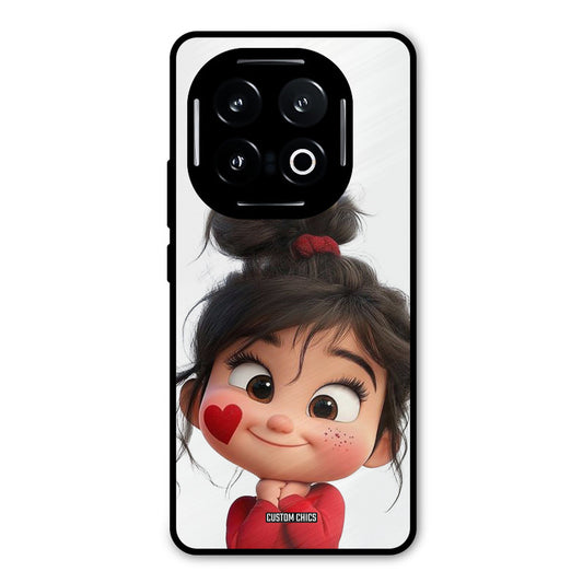 Cute Baby Girl iQOO 13 Mobile Back Cover - Cute PrintShield Case