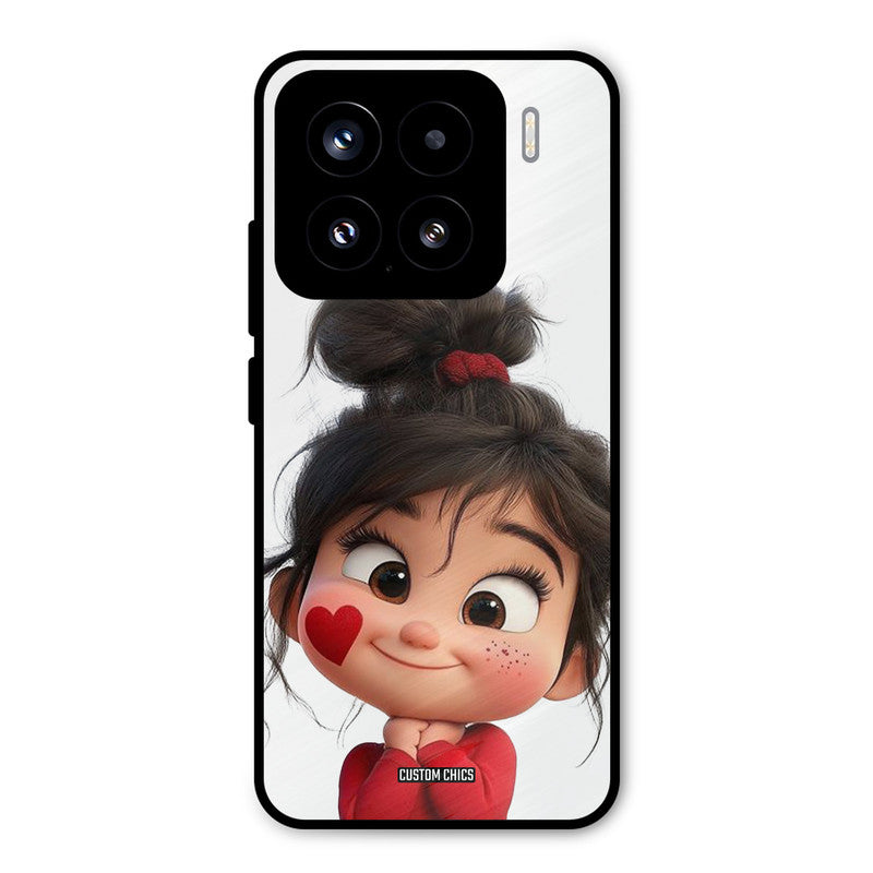 Cute Baby Girl Xiaomi 15 5G Mobile Back Cover - Cute PrintShield Case