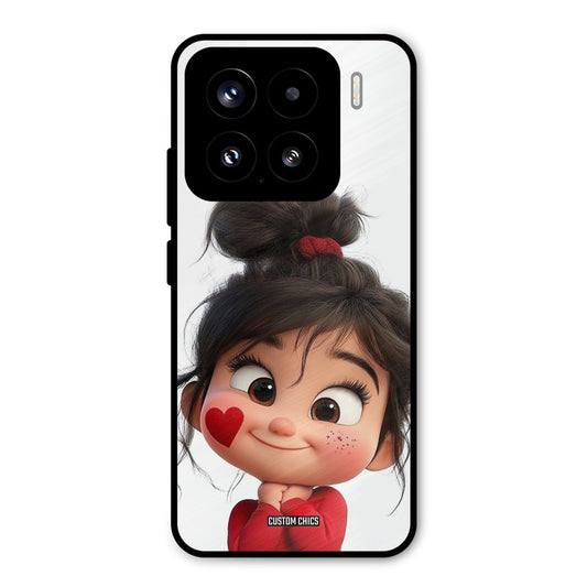 Cute Baby Girl Xiaomi 15 5G Mobile Back Cover - Cute PrintShield Case