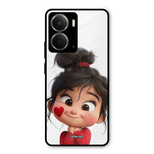 Cute Baby Girl Realme P3 Mobile Back Cover - Cute PrintShield Case