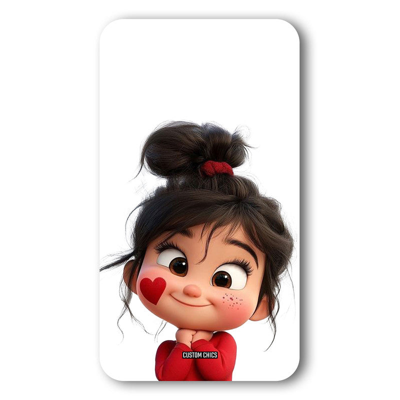 Cute Baby Girl Case – Premium PrintShield Mobile Cover