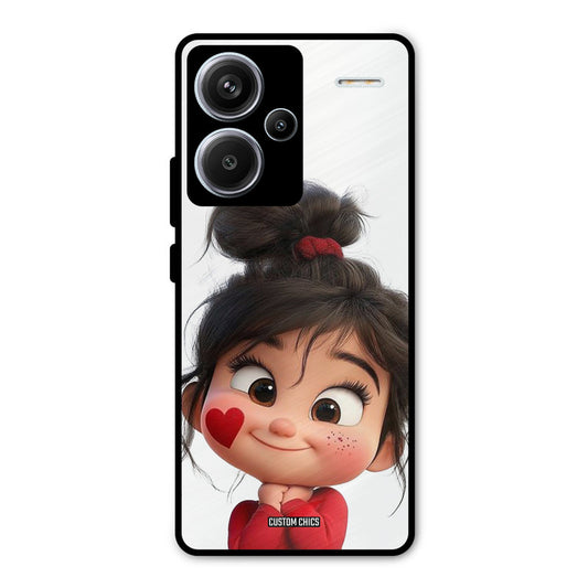 Cute Baby Girl Redmi Note 13 Pro Plus Mobile Back Cover - Cute PrintShield Case