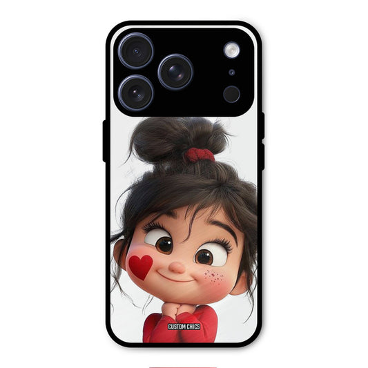 Cute Baby Girl iPhone 17 Pro Mobile Back Cover - Cute PrintShield Case