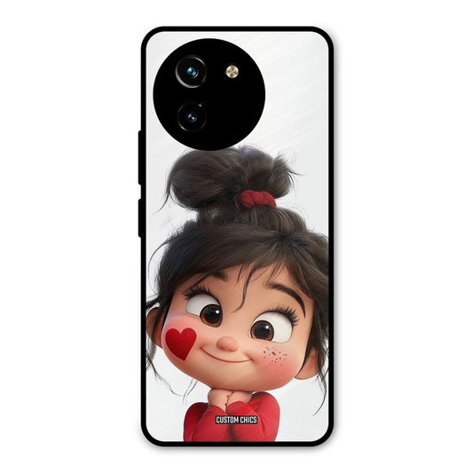 Cute Baby Girl Vivo Y200i Mobile Back Cover - Cute PrintShield Case