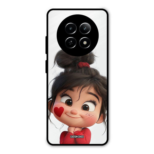 Cute Baby Girl Realme Narzo N65 Mobile Back Cover - Cute PrintShield Case