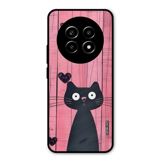 Cute Black Cat Realme 13 Pro Mobile Back Cover - Cute PrintShield Case