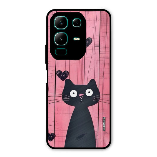 Cute Black Cat Infinix Note 50x Mobile Back Cover - Cute PrintShield Case