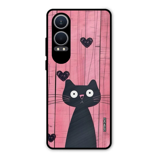 Cute Black Cat Oneplus Nord CE4 Lite Mobile Back Cover - Cute PrintShield Case