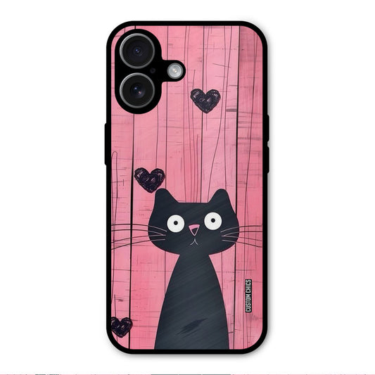 Cute Black Cat iPhone 17 Mobile Back Cover - Cute PrintShield Case
