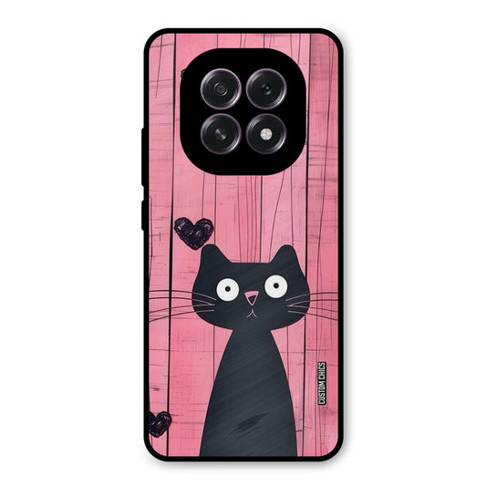 Cute Black Cat Oppo F29 Mobile Back Cover - Cute PrintShield Case