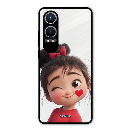 Cute Bunny Girl Oneplus Nord CE4 Lite Mobile Back Cover - Cute PrintShield Case