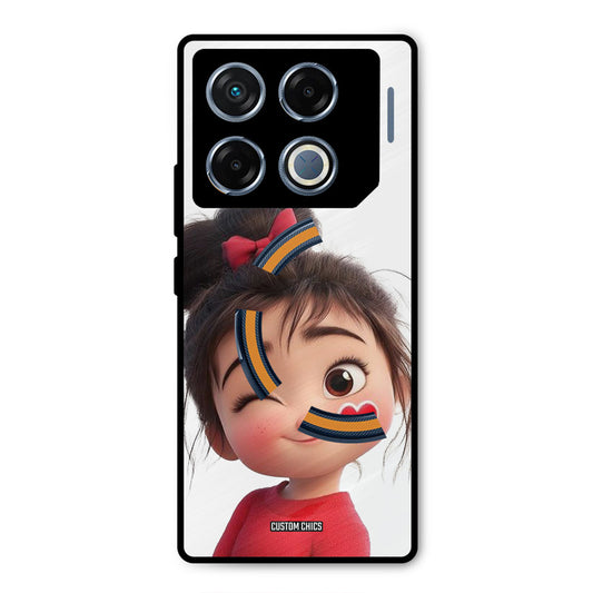 Cute Bunny Girl Infinix GT 20 Pro Mobile Back Cover - Cute PrintShield Case