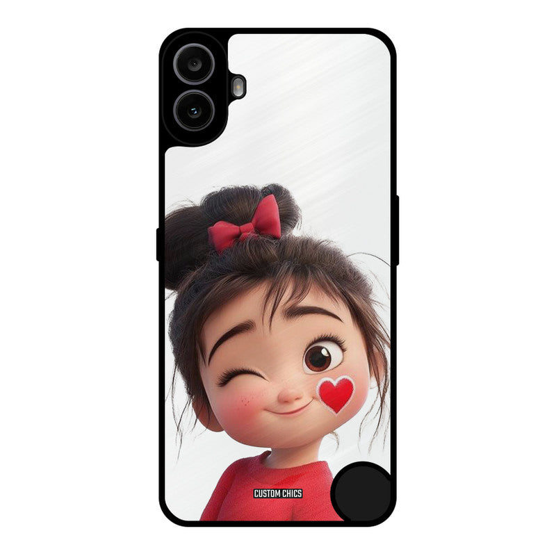 Cute Bunny Girl Nothing CMF Phone 1 Mobile Back Cover - Cute PrintShield Case