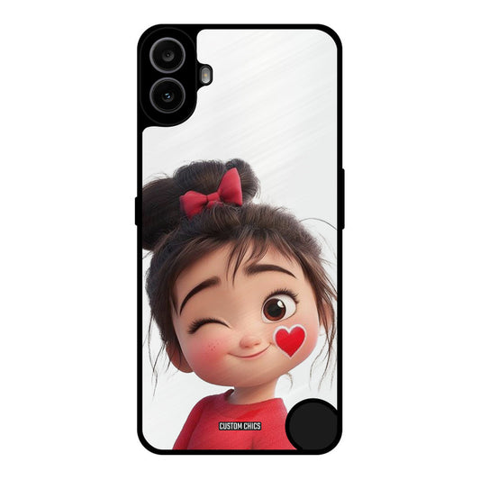 Cute Bunny Girl Nothing CMF Phone 1 Mobile Back Cover - Cute PrintShield Case