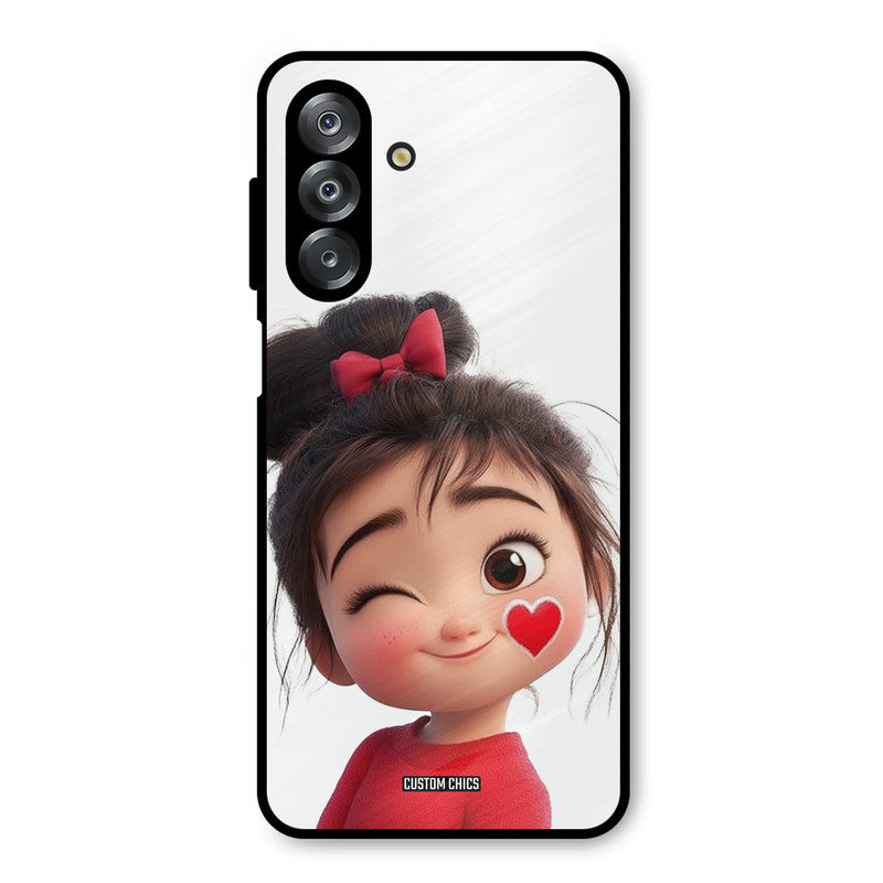 Cute Bunny Girl Samsung Galaxy A26 Mobile Back Cover - Cute PrintShield Case