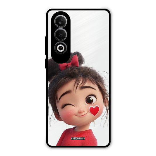 Cute Bunny Girl OnePlus Nord CE4 Mobile Back Cover - Cute PrintShield Case