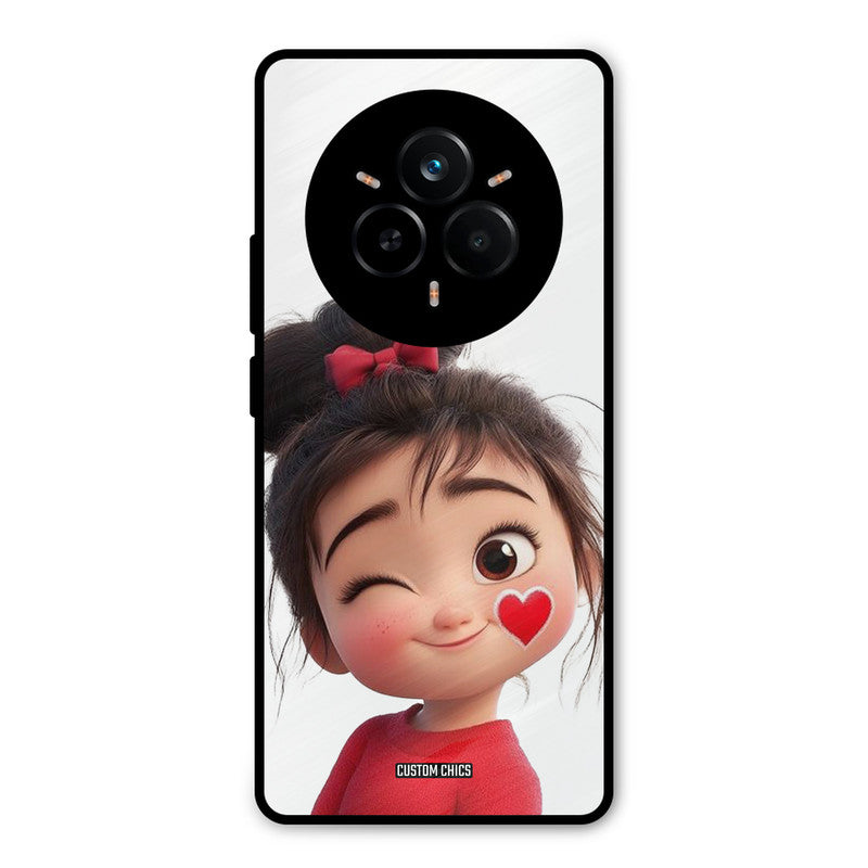 Cute Bunny Girl Realme 14 Pro Plus Mobile Back Cover - Cute PrintShield Case