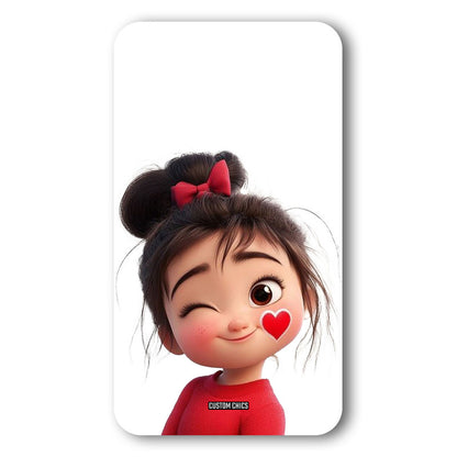 Cute Bunny Girl Case – Premium PrintShield Mobile Cover