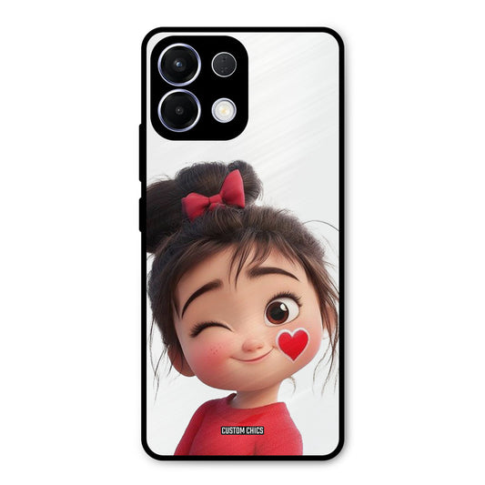 Cute Bunny Girl Oppo K13 5G Mobile Back Cover - Cute PrintShield Case