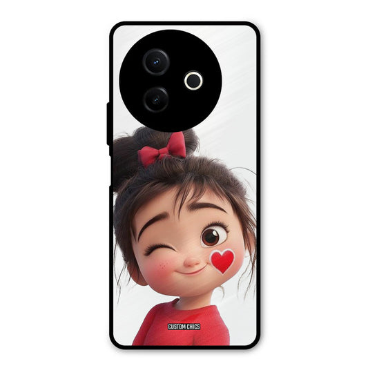 Cute Bunny Girl Vivo Y39 Mobile Back Cover - Cute PrintShield Case