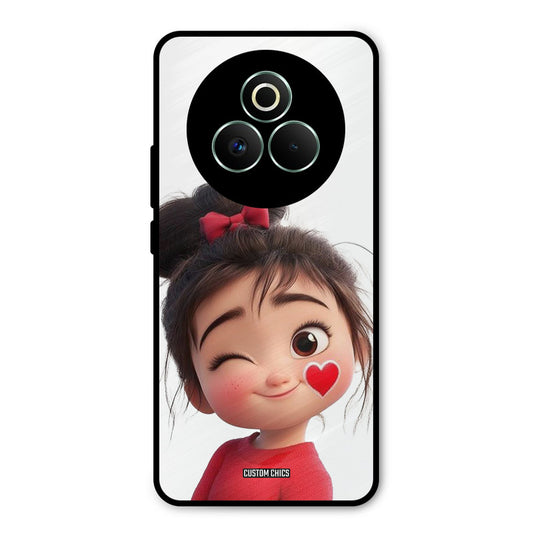 Cute Bunny Girl Realme P3 Pro 5G Mobile Back Cover - Cute PrintShield Case
