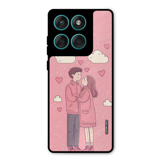 Cute Couple Together Motorola Edge 60 Mobile Back Cover - Cute PrintShield Case
