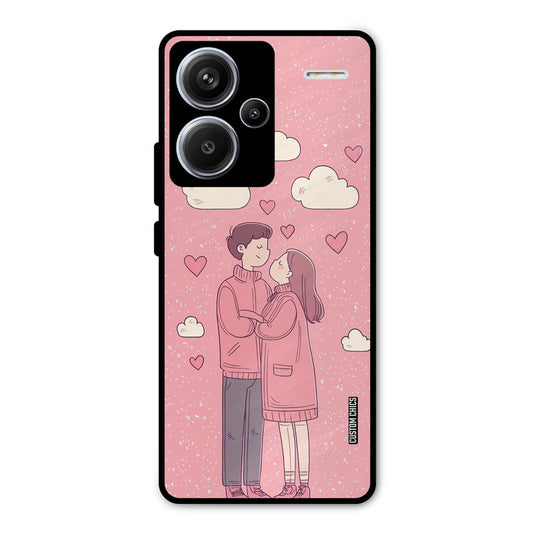 Cute Couple Together Redmi Note 13 Pro Plus Mobile Back Cover - Cute PrintShield Case